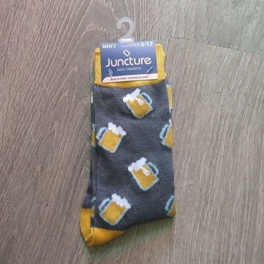 Men's Novelty Socks Beer Mugs